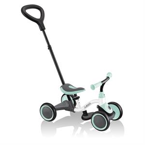 Біговел дитячий GLOBBER серії LEARNING BIKE 3в1, біло-м'ятний, до 20кг, 4 колеса