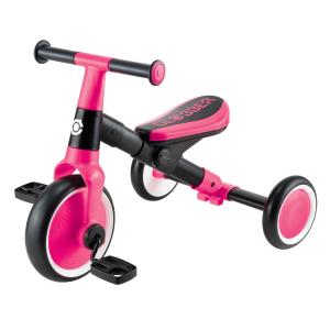 Велосипед дитячий GLOBBER серії LEARNING TRIKE 2в1, фуксія, до 20кг, 3 колеса