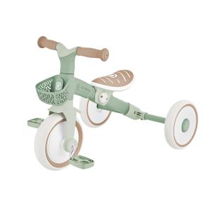 Велосипед дитячий GLOBBER серії LEARNING TRIKE 2в1 PLUS, фісташковий, до 20кг, 3 колеса
