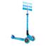 Самокат GLOBBER серії PRIMO FOLDABLE LIGHTS, блакитний, колеса з підсвіткою, 50кг, 3+