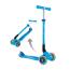 Самокат GLOBBER серії PRIMO FOLDABLE LIGHTS, блакитний, колеса з підсвіткою, 50кг, 3+