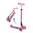Самокат GLOBBER серії ELITE LIGHTS, фуксія, колеса з підсвіткою, 50кг, 3+