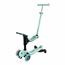 Самокат GLOBBER серії GO UP SPORTY 360 м'ятно-фісташковий, до 20/50кг 1+, колеса з підсв.