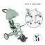 Велосипед дитячий GLOBBER серії EXPLORER TRIKE 4в1, фісташковий, до 20кг, 3 колеса