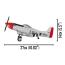 Конструктор COBI Топ Ган 2 Винищувач  P-51 'Мустанг', 262  деталей