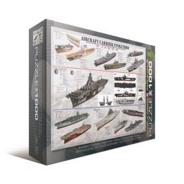 Пазл Eurographics Розвиток авіаносців, 1000 елементів
