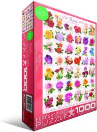 Пазл Eurographics Троянди, 1000 елементів