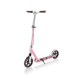 Самокат GLOBBER серії NL205 DELUXE, з ручним гальмом, пастельно-рожевий, 100кг, 8+