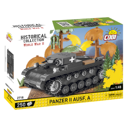 Конструктор COBI Друга Світова Війна Танк Panzer II, 250 деталей