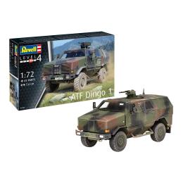 Збірна модель-копія Revell Бронеавтомобіль ATF Dingo 1 рівень 4 масштаб 1:72