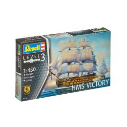 Збірна модель-копія Revell Корабель HMS Victory рівень 3 масштаб 1:450